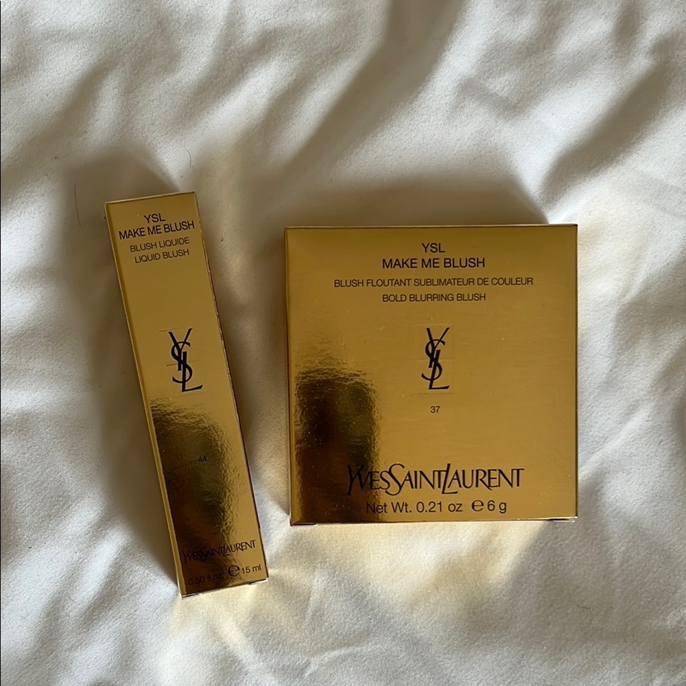 Yves Saint Laurent Gold Blush Set